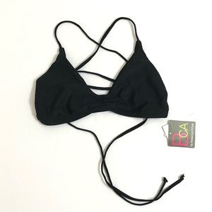 Bikini tops black Becca sz L